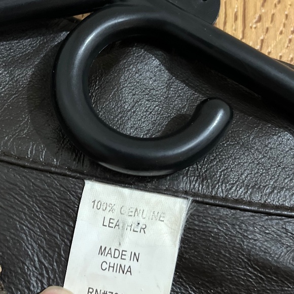 Chico’s Women’s Queen of the Jungle Reversible 100% Genuine Leather Jacket Sz-M - Picture 5 of 8